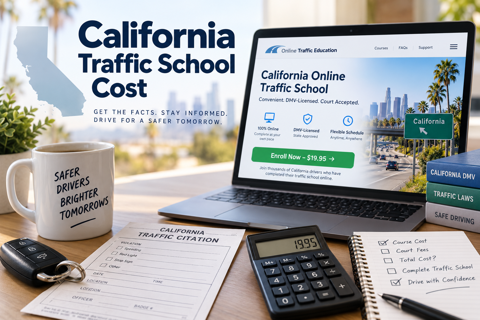 How Much Does Traffic School Cost in California (2026 Guide)